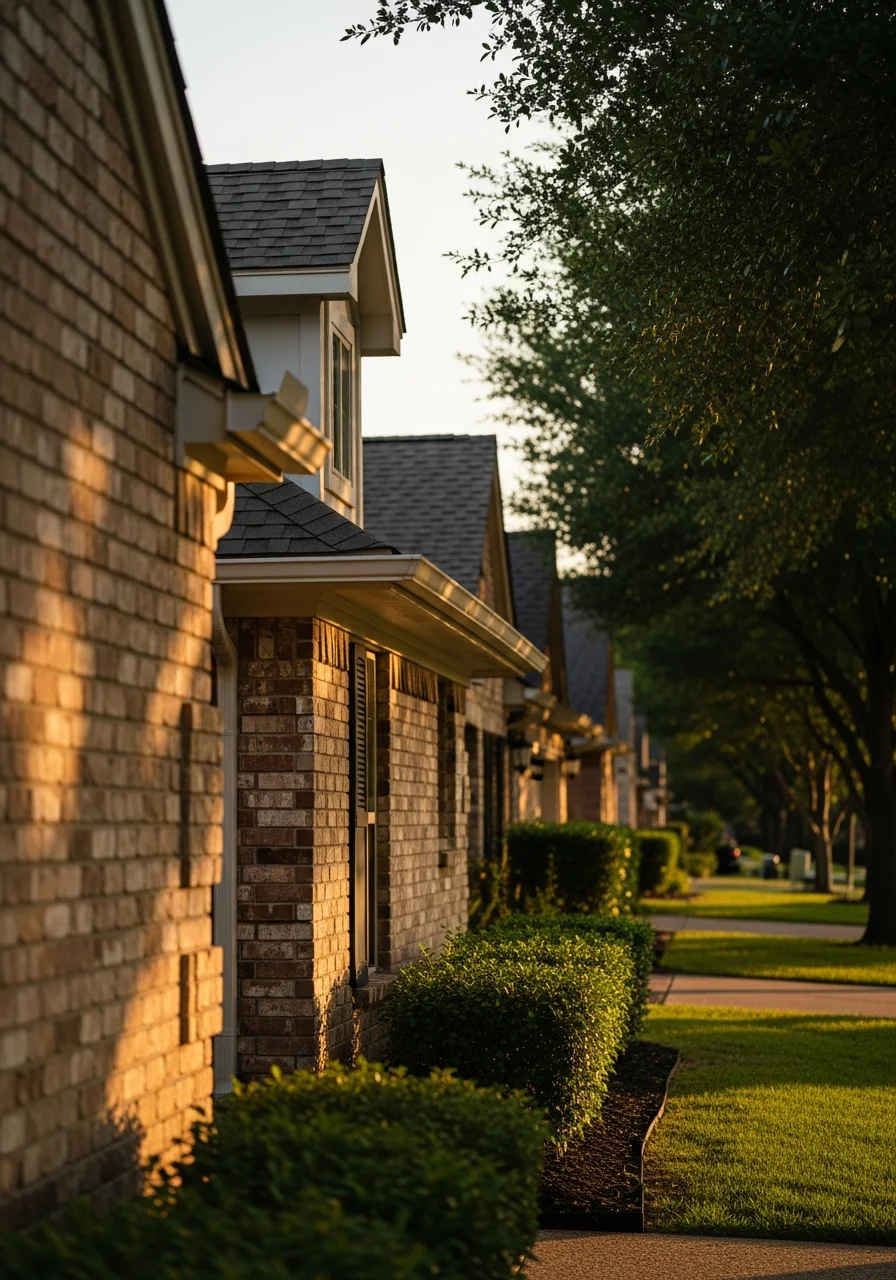 Residential property in a Fort Worth neighborhood with traditional architecture and mature landscaping.