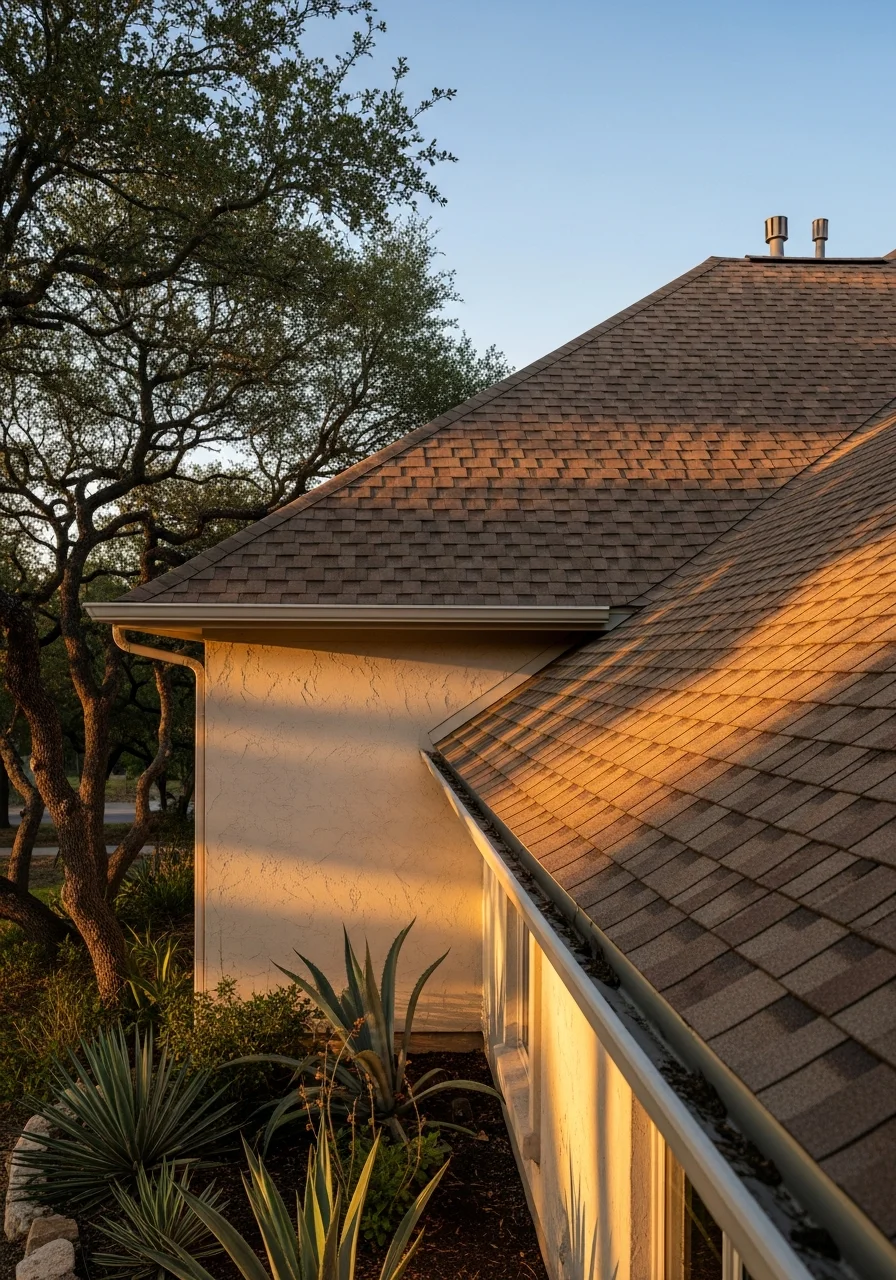 Texas residential property showcasing regional architectural style with clear sky and landscape typical of the state.